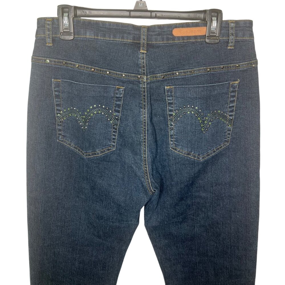 CosJeans Womens Denim Capri Pants Size 12 - Picture 2 of 11